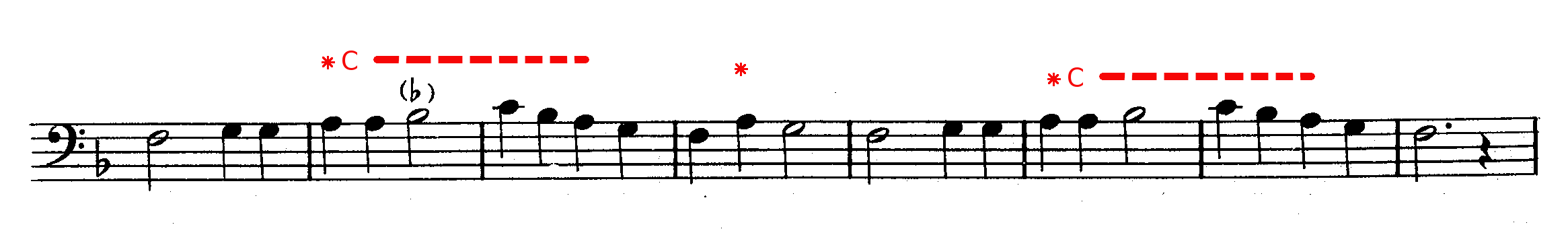 Rubank Lesson 6, #5 Held Flick Key
