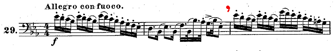 Weissenborn 29 Line 1