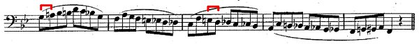 Line 3 with brackets